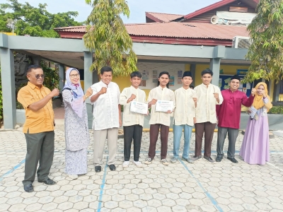 Selamat buat Sang Juara SMKN 8 Padang - 